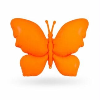 Neon butterfly orange 98*72CM פרפר  ניאון כתום x1