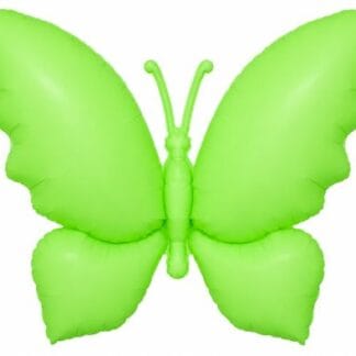 Neon butterfly green 98*72CM פרפר ניאון ירוק x1