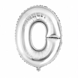 ML16 אות אנגלית O letter silver צבע כסף x1