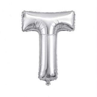 ML16 אות אנגלית T letter silver צבע כסף x1