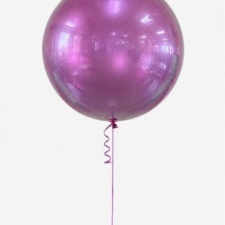 22" Seamless Festive BoBo Balloon צבע פוקסיה x1