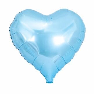 MH18 Light blue heart מיילר לב תכלת
