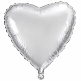 MH18 Silver Heart מיילר לב כסף x1